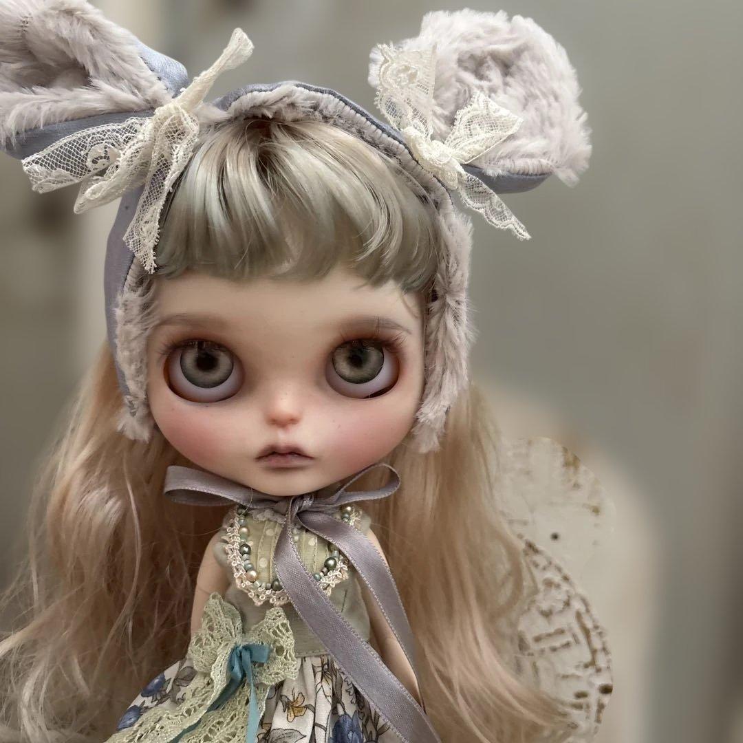 カスタムドールカスタムアイシードール 染色ブルー本体のみ - メルカリ