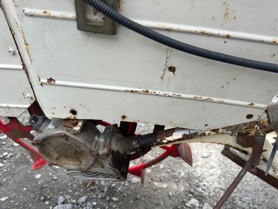 丸山田面ライダー 溝切機 乗用 水田溝切り 発機械の作動状態は良好岩手