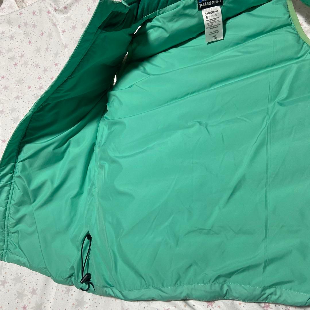 patagonia ダウンベスト Lサイズ ミントグリーン - メルカリ