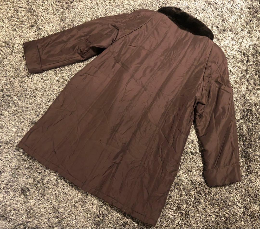極美品】BALMAIN バルマン シルク100% コート 毛皮 ファー - メルカリ