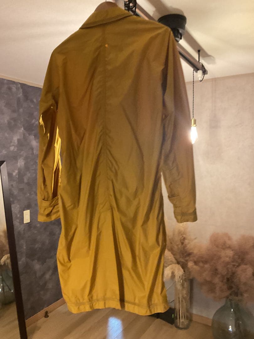 R￼AINMAKER KYOTO イエローナイロントレンチコート サイズ46ロング