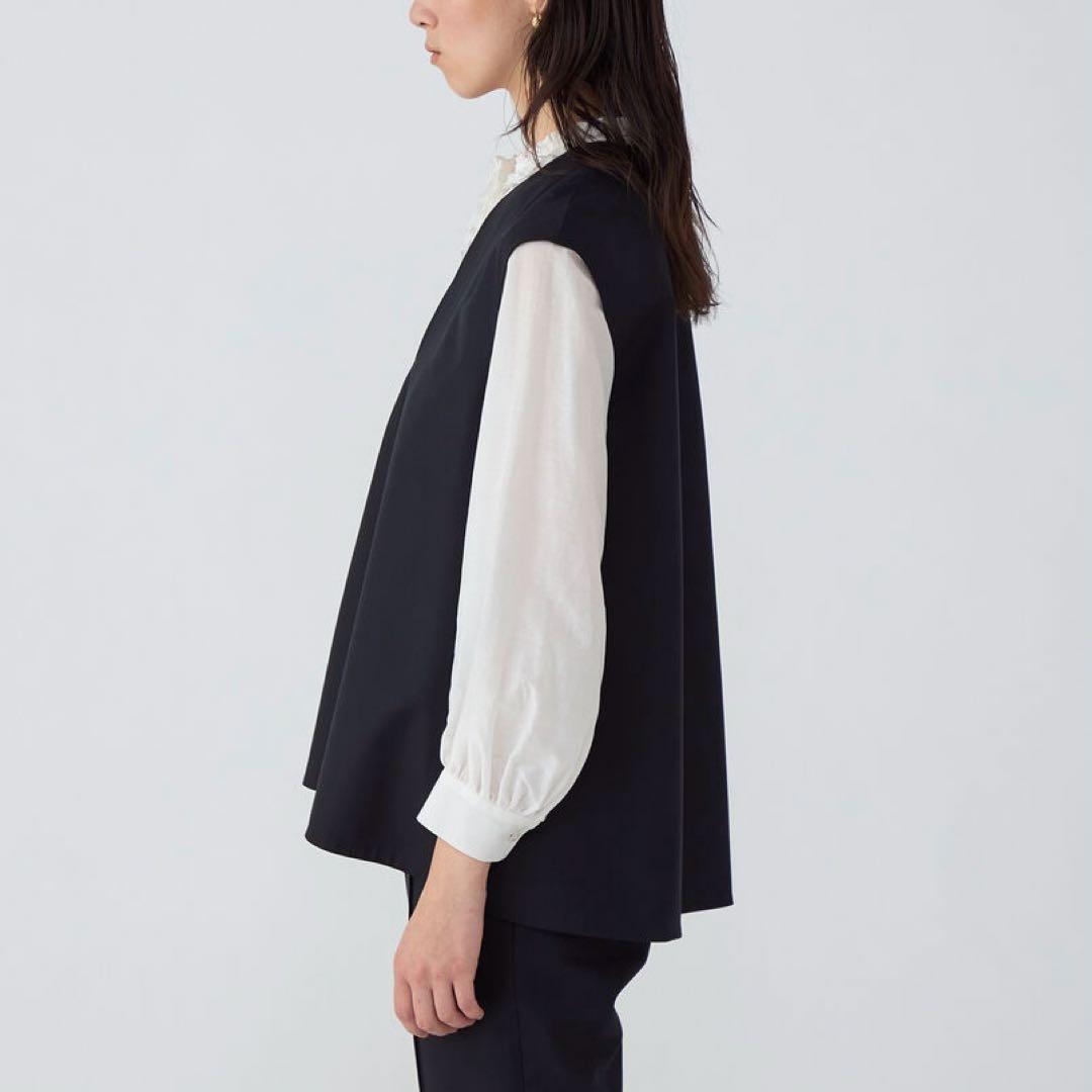 新品25ss トゥモローランド スーパーウールウィーヴ レイヤード