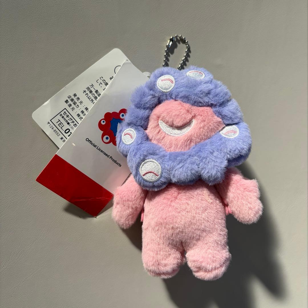 ミャクミャク　公式グッズ　マスコット　万博　ピンク　紫　パープル　パステル　限定 ミャクミャク ピンク 紫 パープル パステル マスコット キーホルダー