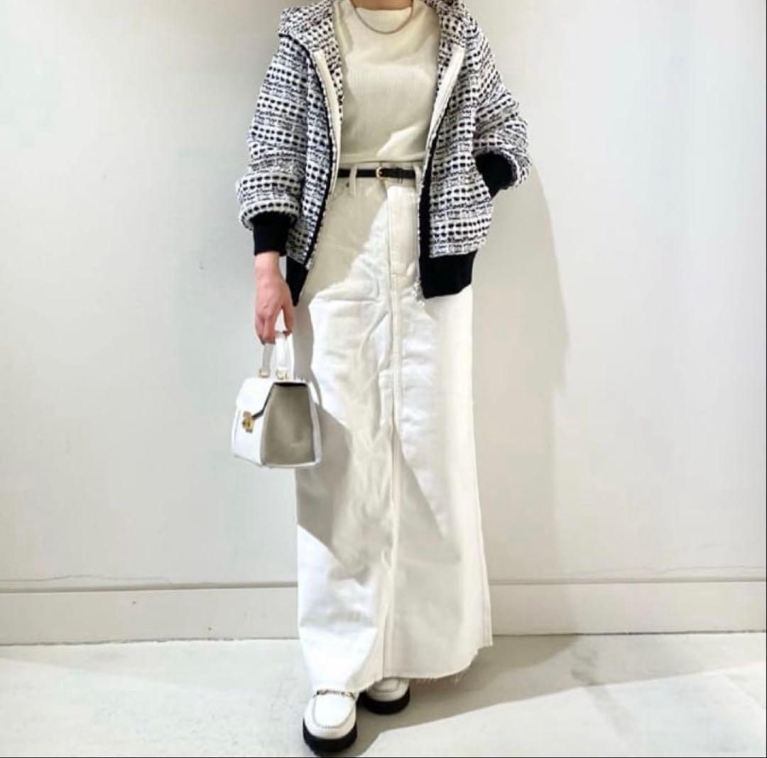 アルアバイル ルルウィルビー ツイードフーディー - メルカリ