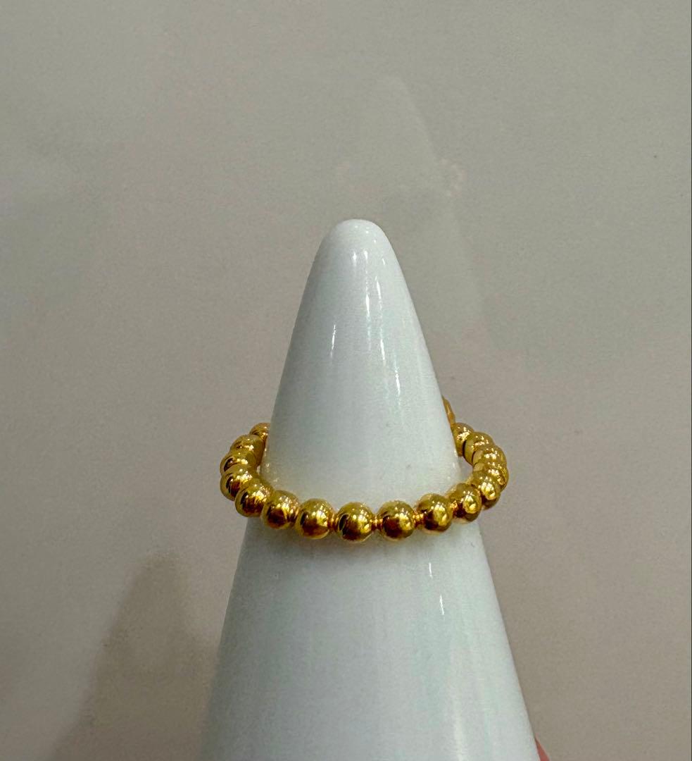 最終価格 APM monaco ハート マラカイト リング アウトレット