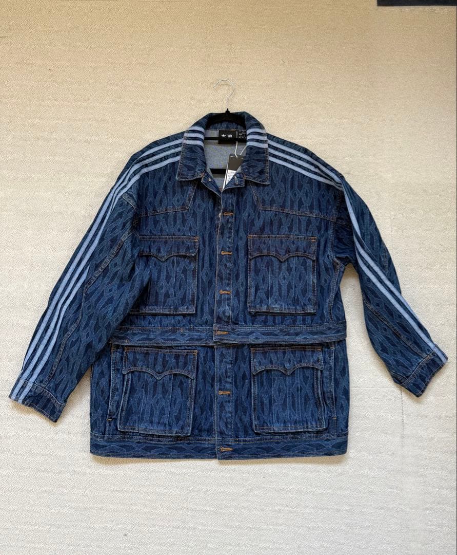 adidas （アディダス）x IVY PARK モノグラム デニムジャケットM