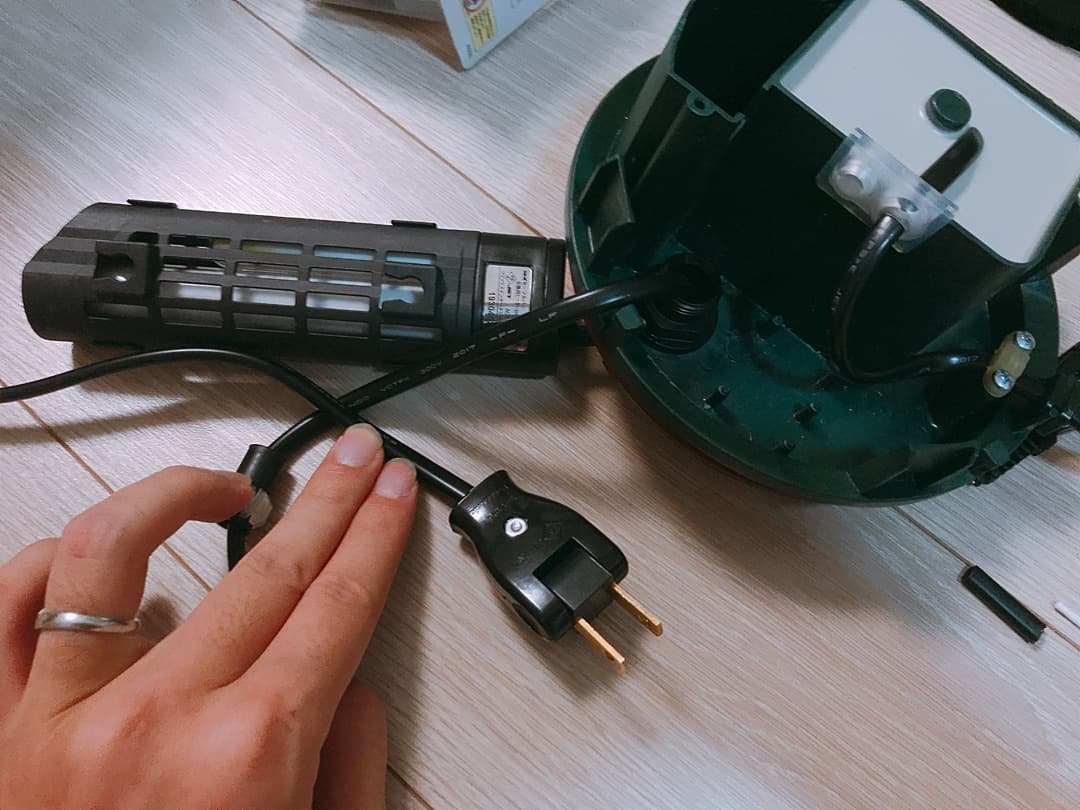 エーハイム フィルター500 インラインヒーター内蔵加工済 - メルカリ