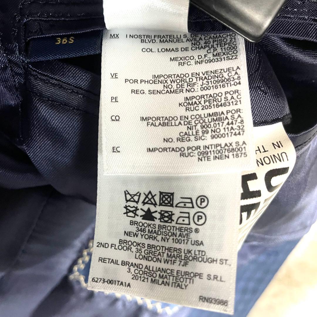 高級モデル ブルックスブラザーズ テーラードジャケット ネイビー