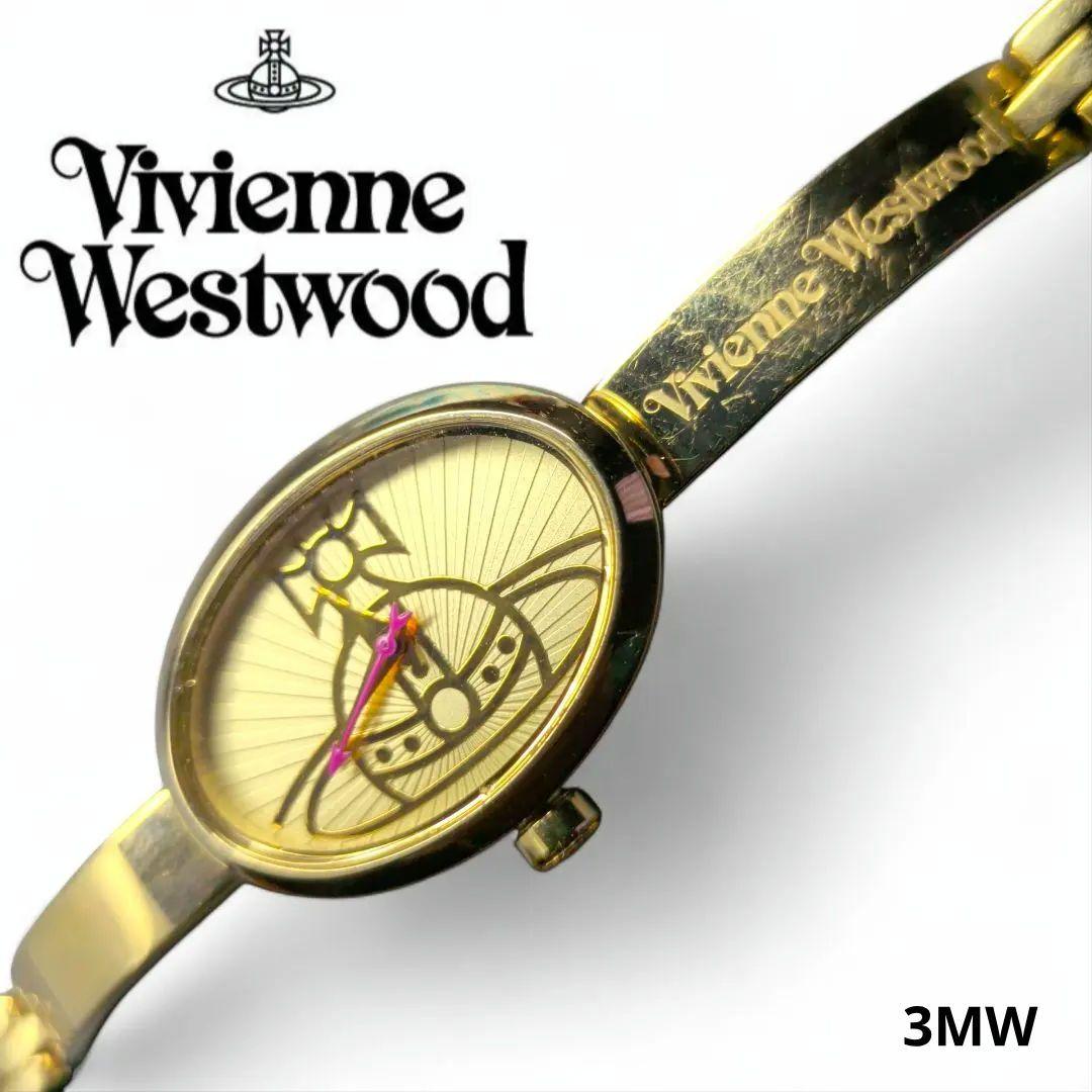 希少 ヴィヴィアンウエストウッド ゴールド オーブ文字盤 アクセサリーウォッチ Vivienne Westwood/ヴィヴィアン・ウエストウッド」オーブ ウォッチ