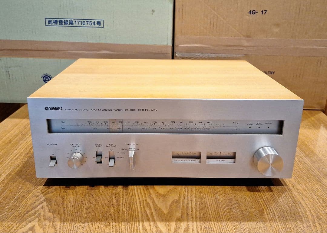YAMAHA CT-1000 FMステレオ/AMチューナー Yahoo!オークション -「yamaha ct-1000」の落札相場・落札価格