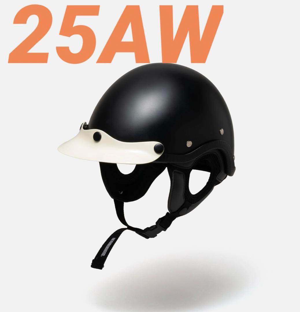 NEIGHBORHOOD HALF HELMET ブラック　アルマジロ　25AW Neighborhood HALF HELMET BLACK アルマジロ - メルカリ