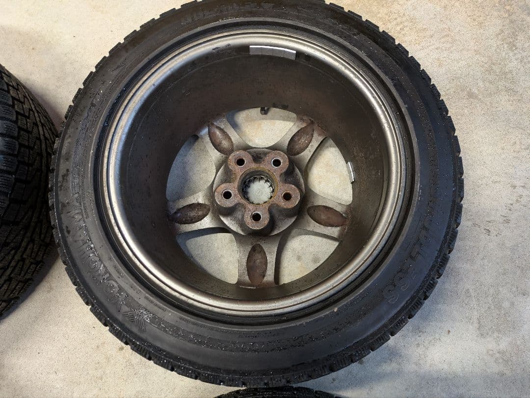 R32 BNR32 純正ホイール(スタッドレスタイヤ付き) GTS-tホイール +