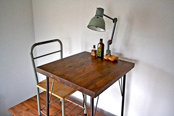 テーブル・机 Antique Cafe table 60 iron leg Antique Cafe table 60 iron leg | Franck