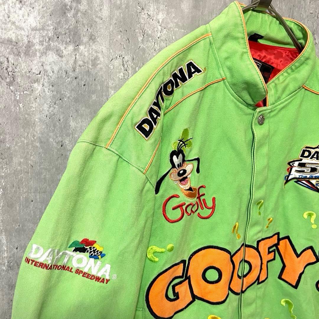 希少！！ディズニー× JH DESIGNジェフハミルトン レーシン グジャケット