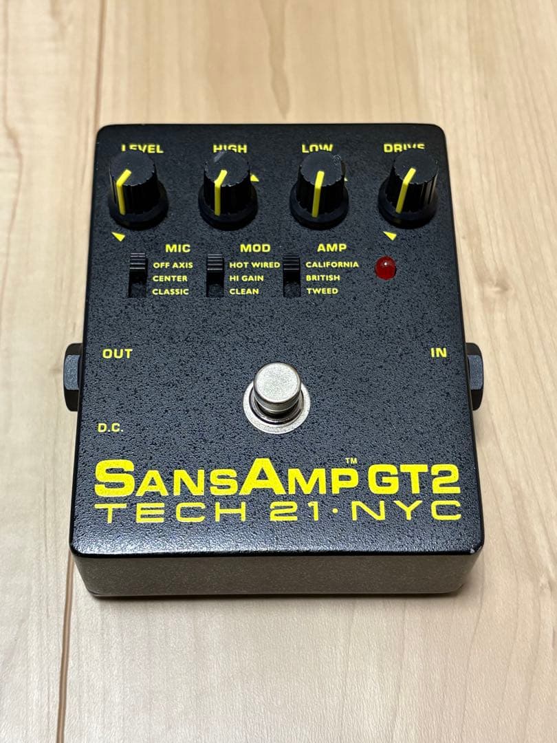 名機TECH 21 SansAmp GT2 TECH21 ( テック21 ) Sansamp GT2 送料無料 | サウンドハウス