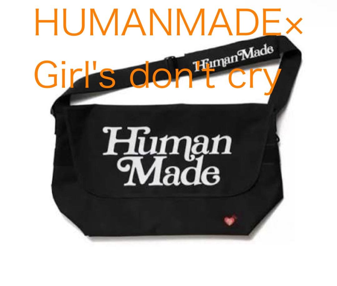 HUMAN MADE ×girls don't cry MessengerBag $_57.PNG?set_id=8800005007