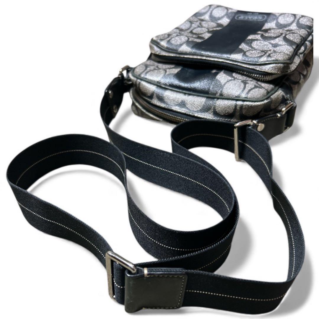 大人気✨️COACH ショルダーバッグ F70078 ヘリテージブラック コーチ