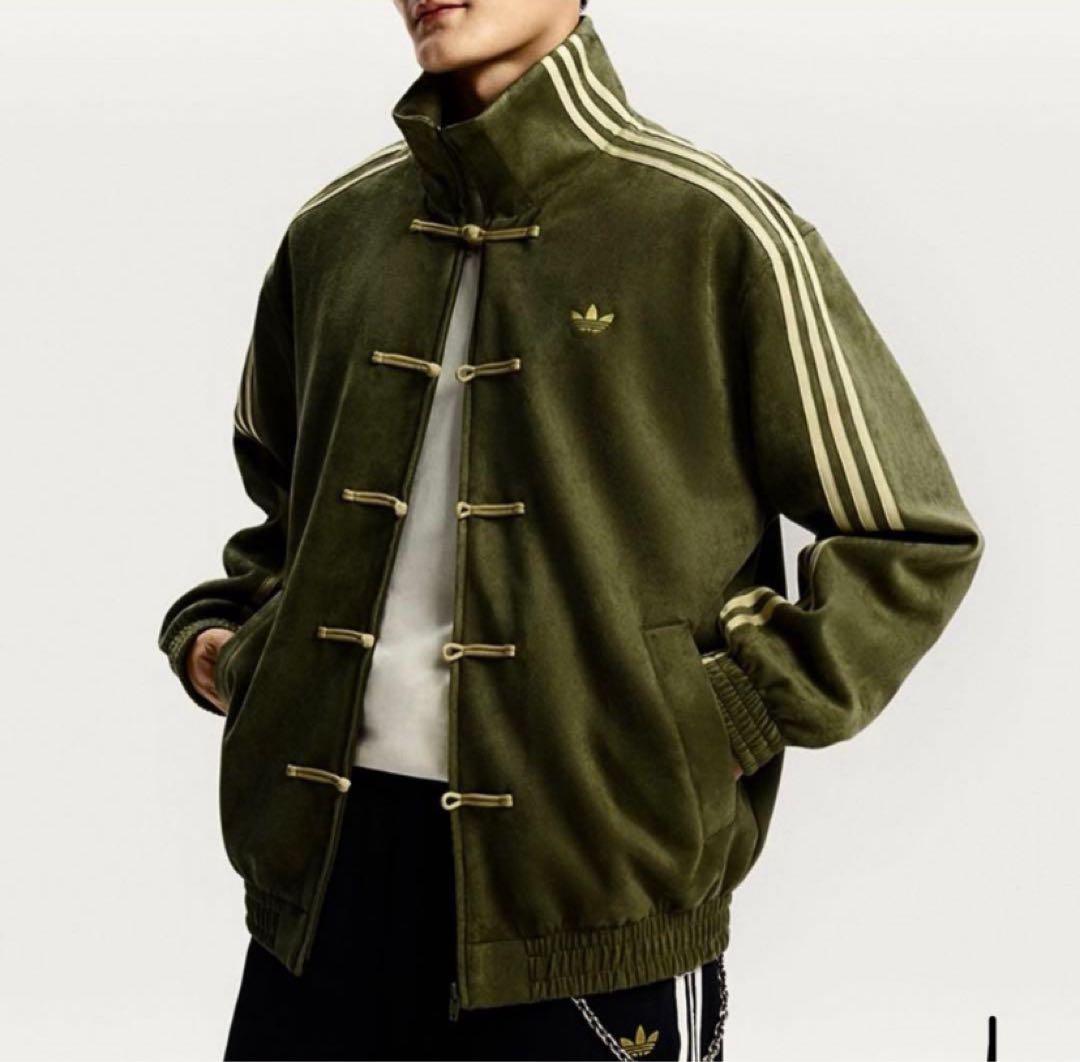 adidasアディダス 中国限定 蛇年トラックジャケット 緑Lサイズ” - メルカリ