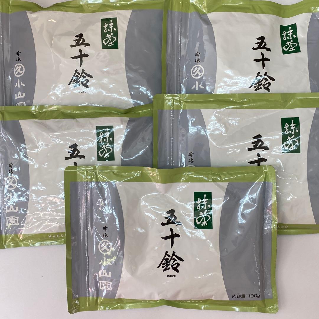 丸久小山園MARUKYU KOYAMAEN 抹茶 五十鈴100g 袋5袋セット 五十鈴 | 抹茶 | 宇治 丸久小山園