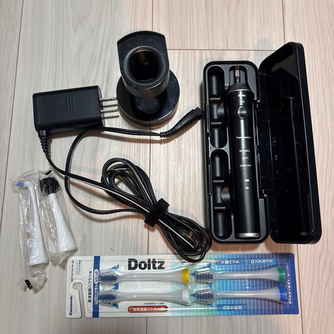 【専用出品】Panasonic Doltz EW-DE55 電動歯ブラシ本体 Amazon.co.jp: パナソニック 電動歯ブラシ ドルツ 黒 EW-DE55-K