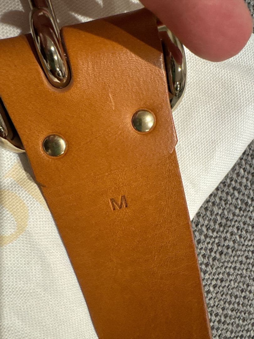 最終値下げ！Chloé ブラウンレザーベルト Mサイズ - メルカリ