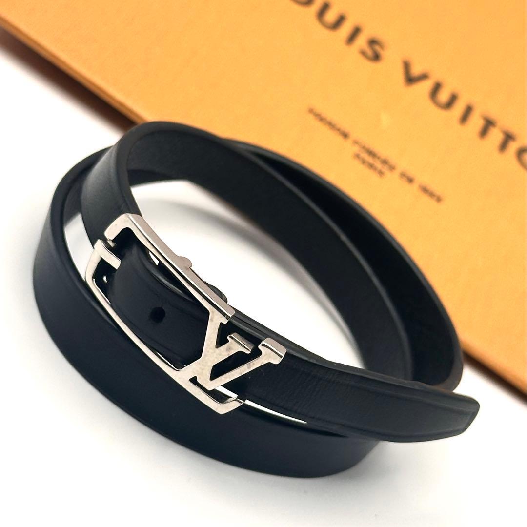 LOUIS VUITTON ブラスレ ネオグラム 2連 シルバー金具 LOUIS VUITTON ブラスレ ネオグラム 2連 シルバー金具 - アクセサリー