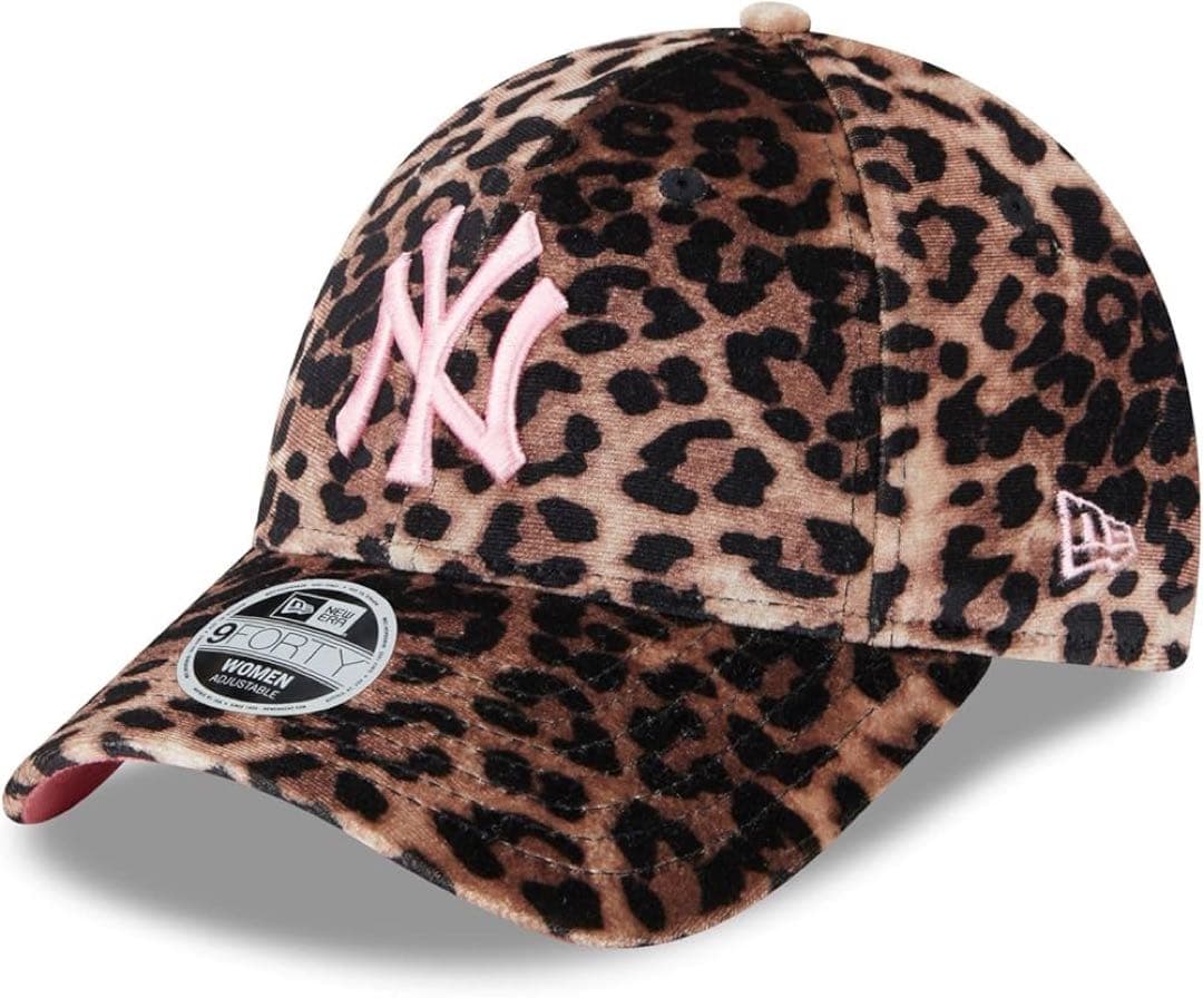 New Era ニューエラ 9FORTY レオパード柄 キャップ ピンク - メルカリ