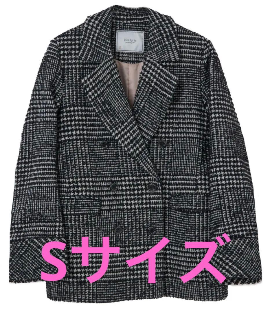 Herlipto Hemingway Check Tweed Jacket S