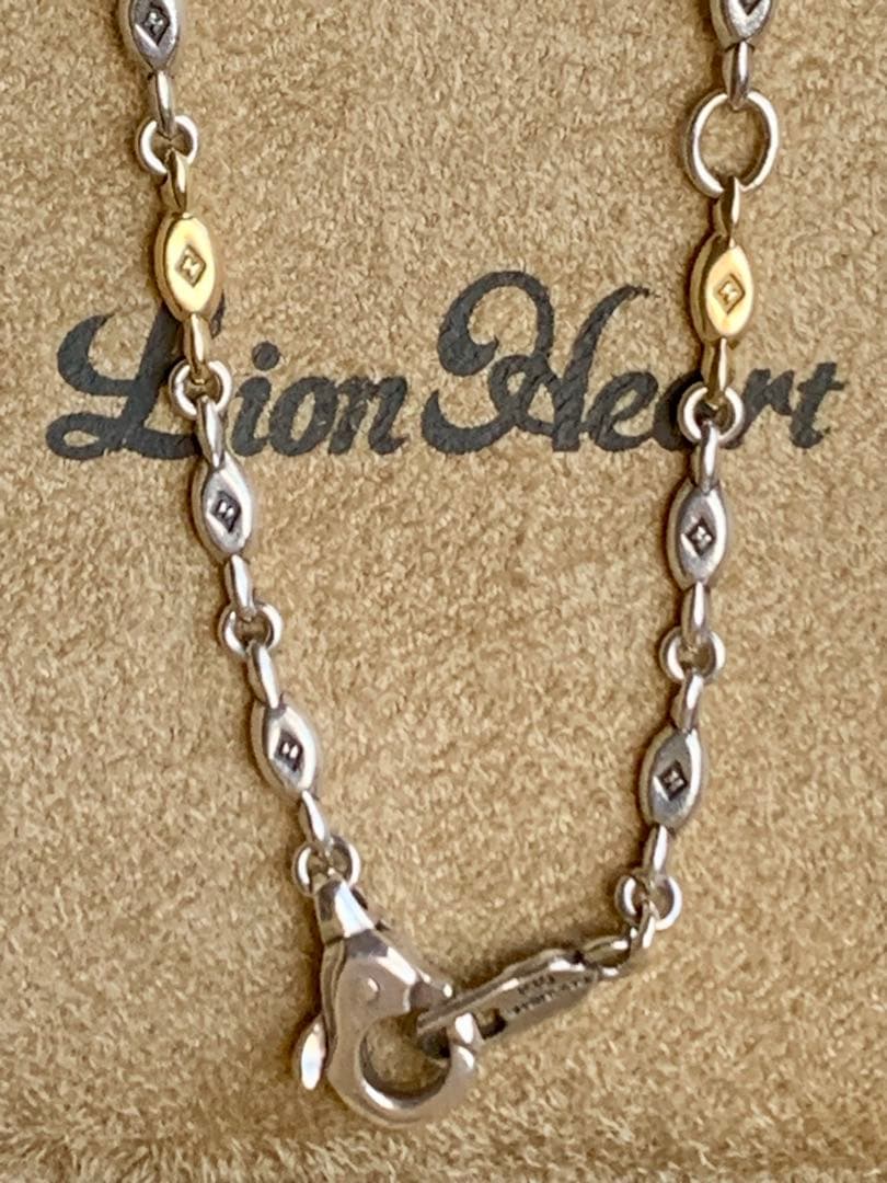 LION HEART【K18×SV925】 “HOWL”オーバルデザインチェーン