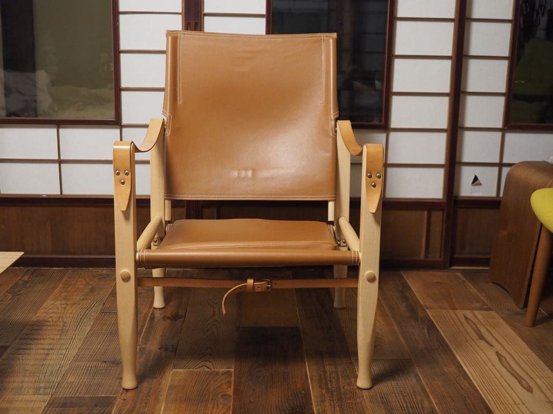 コーアクリント サファリチェア レザー - メルカリ