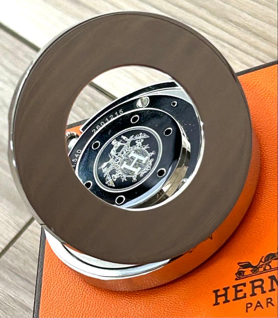 美品☆エルメス HERMES置時計 PE-CL1.540 クリッパー リーベル - メルカリ