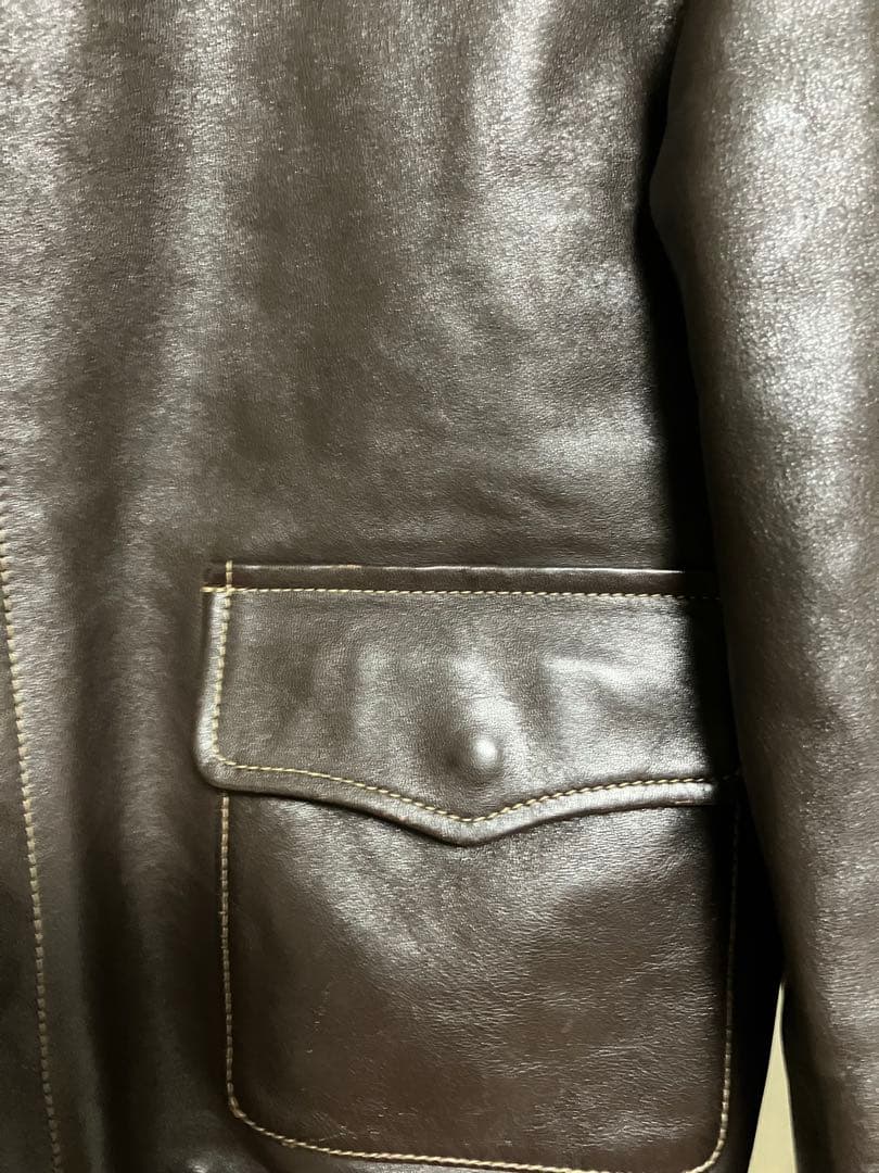 希少サイズ42 美品 THE FEWのA-2 ペリースポーツウェア実名復刻品