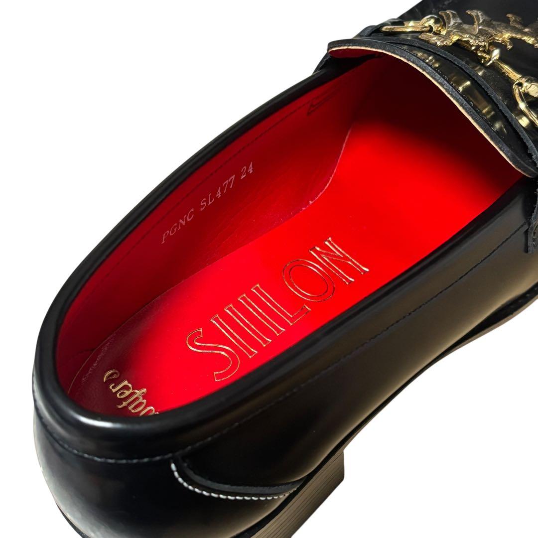 美品】SIIILON HARUTA メモリーフォームローファー 黒 希少 - メルカリ