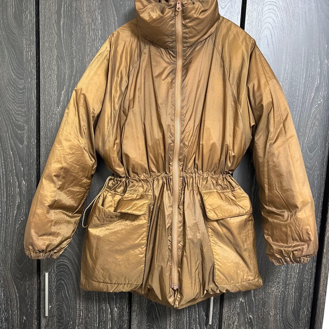 conteコンテ リバーシブルダウンジャケット ブラウン - メルカリ