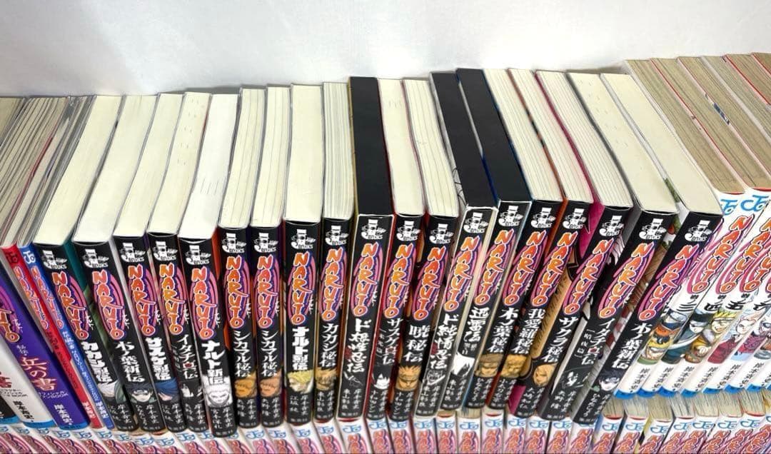 豪華99冊セット】NARUTO―ナルト― 全72巻 ＆ 関連本 27冊 - メルカリ