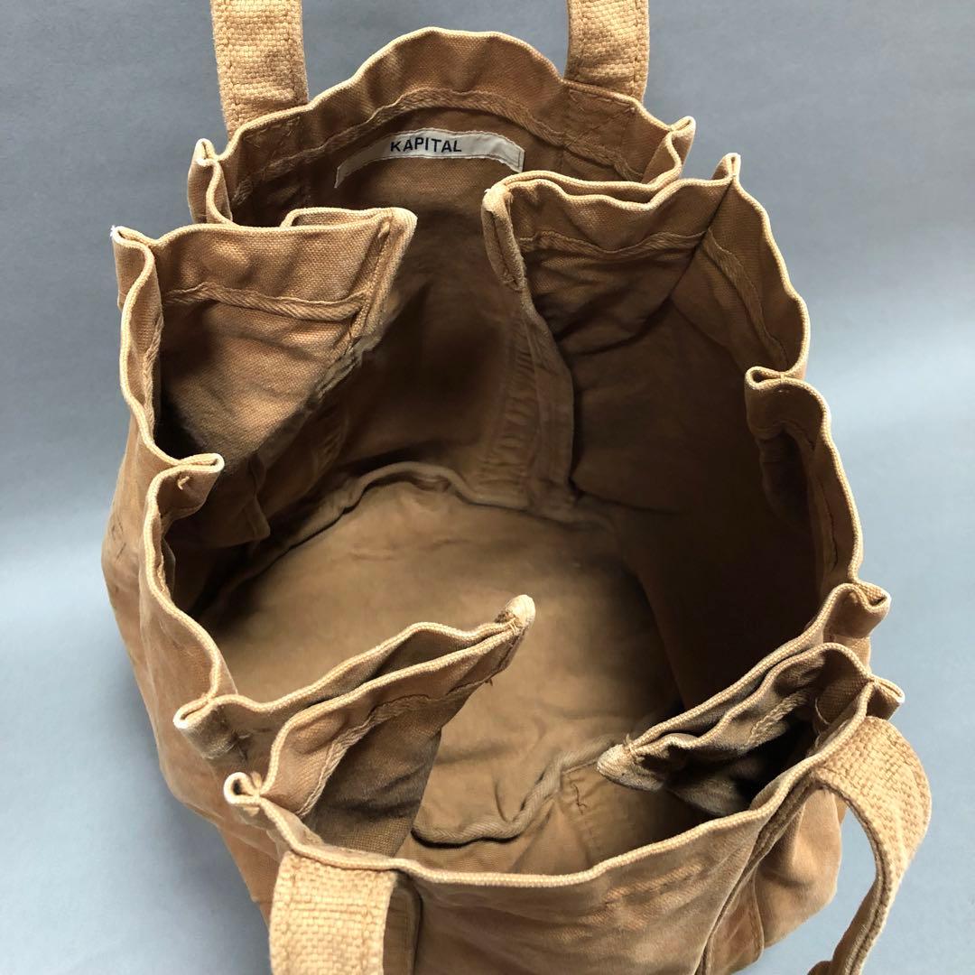 希少 KAPITAL キャピタル トートバッグ 帆布 キャンバス 鞄 - メルカリ