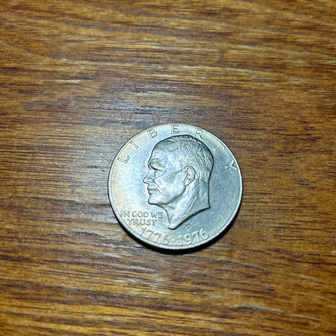 アメリカ建国 200年記念 USA 1ドル銀貨 アイゼンハワー 1ドル硬貨