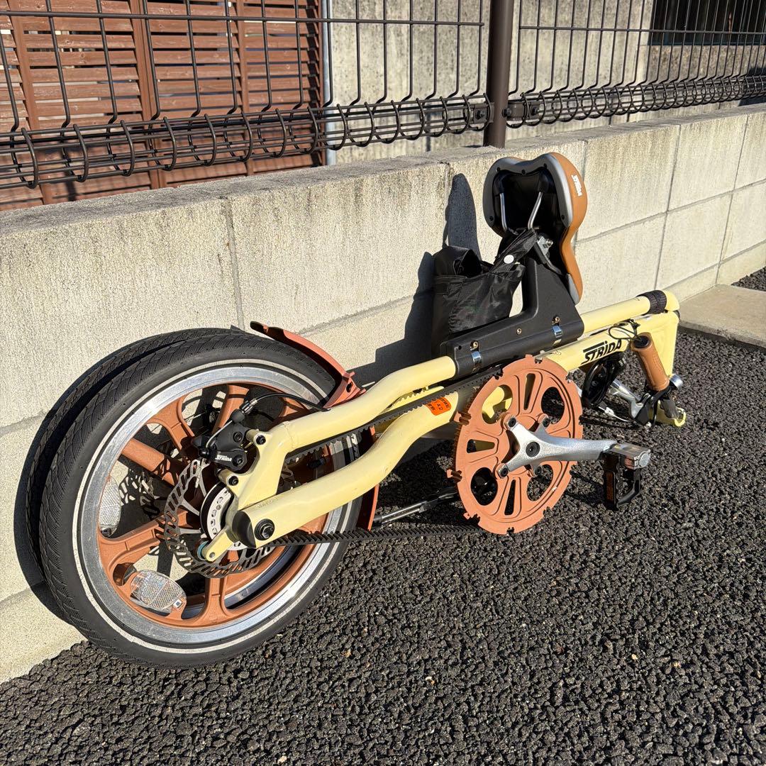 年末までセール！】STRiDA LT 折りたたみ自転車2025年4月購入 - メルカリ