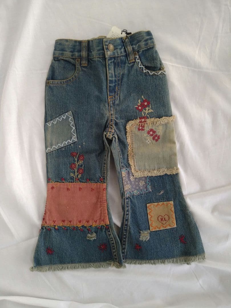 RALPHLAUREN／RL デニムパンツ 新品未使用タグ付き 未使用タグ付き RRL ダブルアールエル デニムパンツ STRAIGHT LEG Made