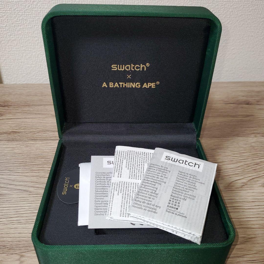 swatch x A Bathing Ape コラボ時計 - メルカリ