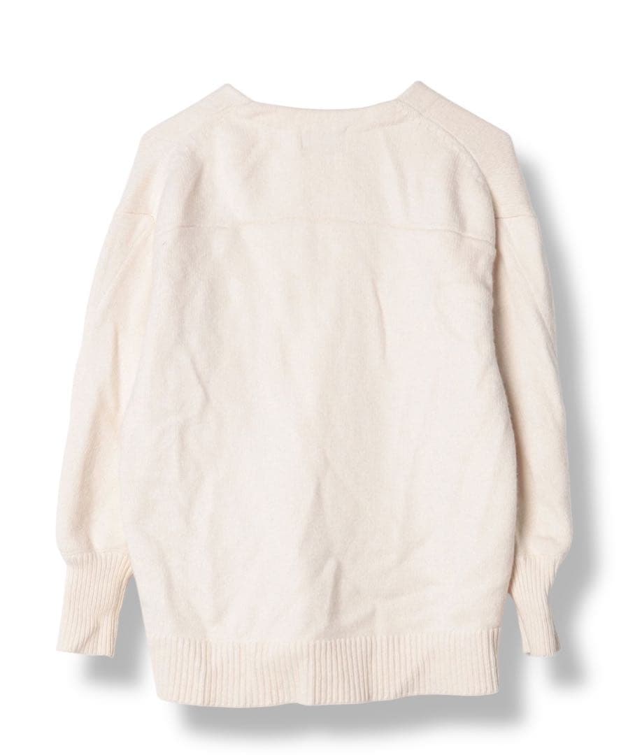 CLANE × 田中みな実 コラボ Vネック ニット カーディガン ホワイト