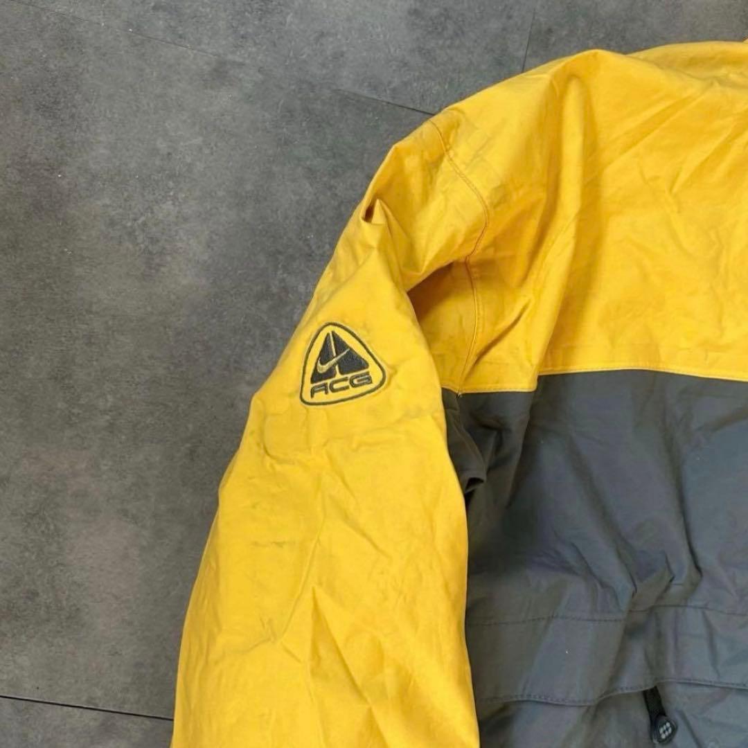 希少カラー❗️】 90s テック系 Nike ACG マウンテンパーカー 黄色