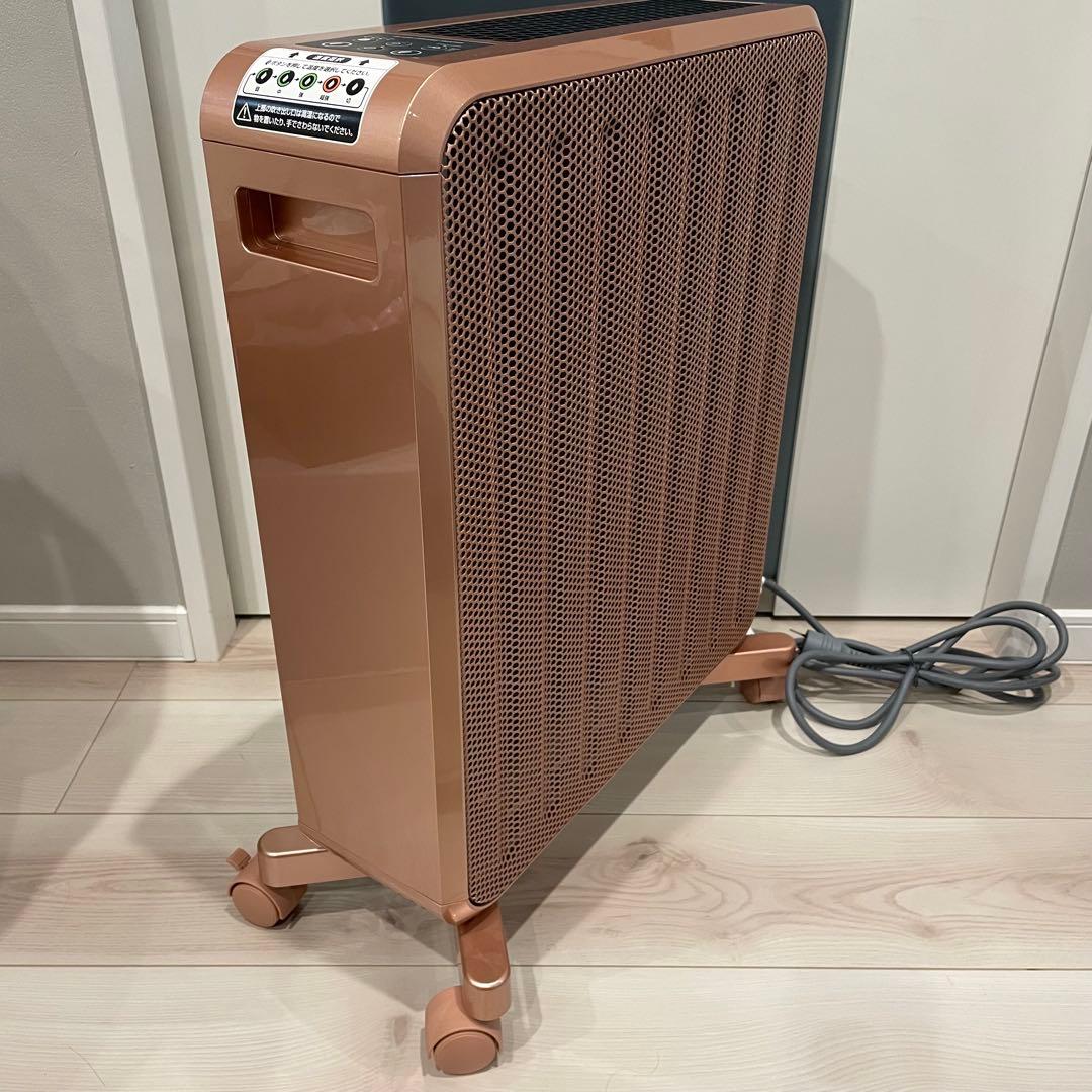 【超美品】エムテック ケノン　ヒーター ピンクゴールド KH583-02 オイルレスヒーター（1500W）ケノンヒーター ピンクゴールド KH358-02