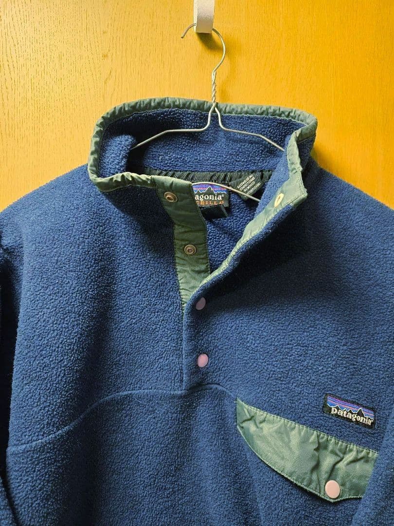 杉咲花さん着】90s Patagonia スナップt フリース シンチラ - メルカリ