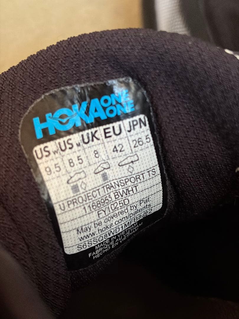 靴 HOKA PROJECT TRANSPORT TS 26.5cm