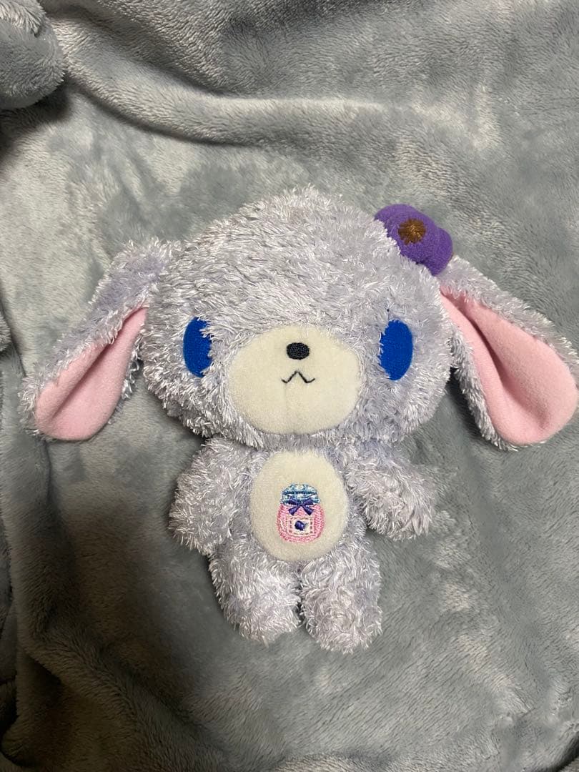 シュガーバニーズ　ブルーベリー　ぬいぐるみ サンリオ SUGARBUNNIES/シュガーバニーズ・ブルーベリーうさ・Plush/ぬいぐるみ