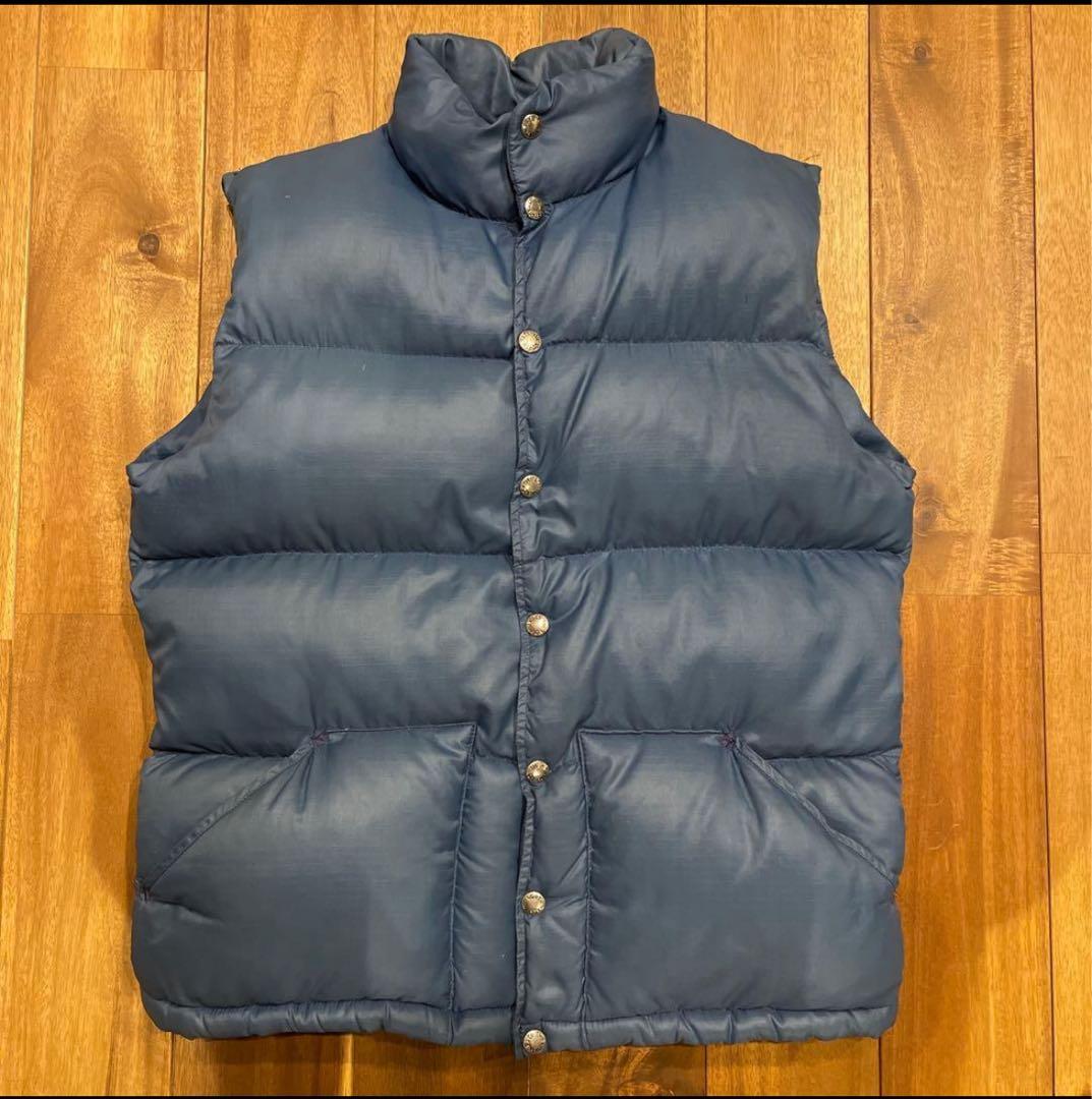 THE NORTH FACE 70s 茶タグ ノースフェイス ダウンベスト - メルカリ