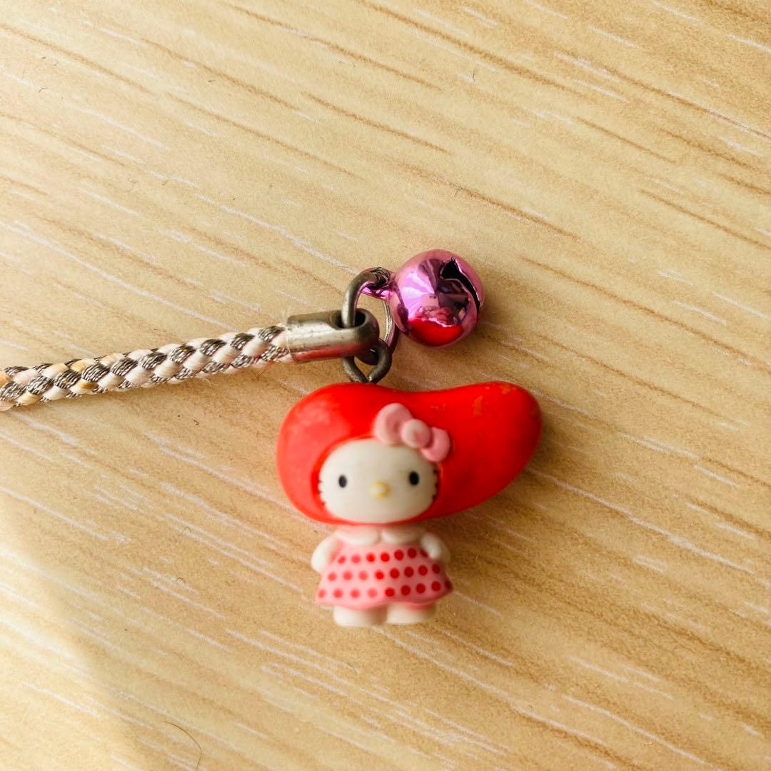 ☆レア ハローキティ 博多限定 明太子 ストラップ 根付け 福岡限定