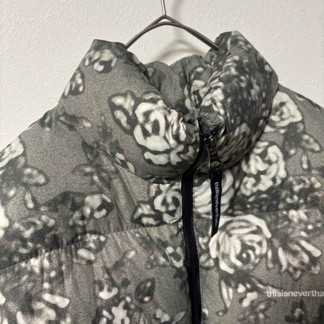 未使用級✨thisisneverthat ネバザ ダウンジャケット 花柄 M - メルカリ
