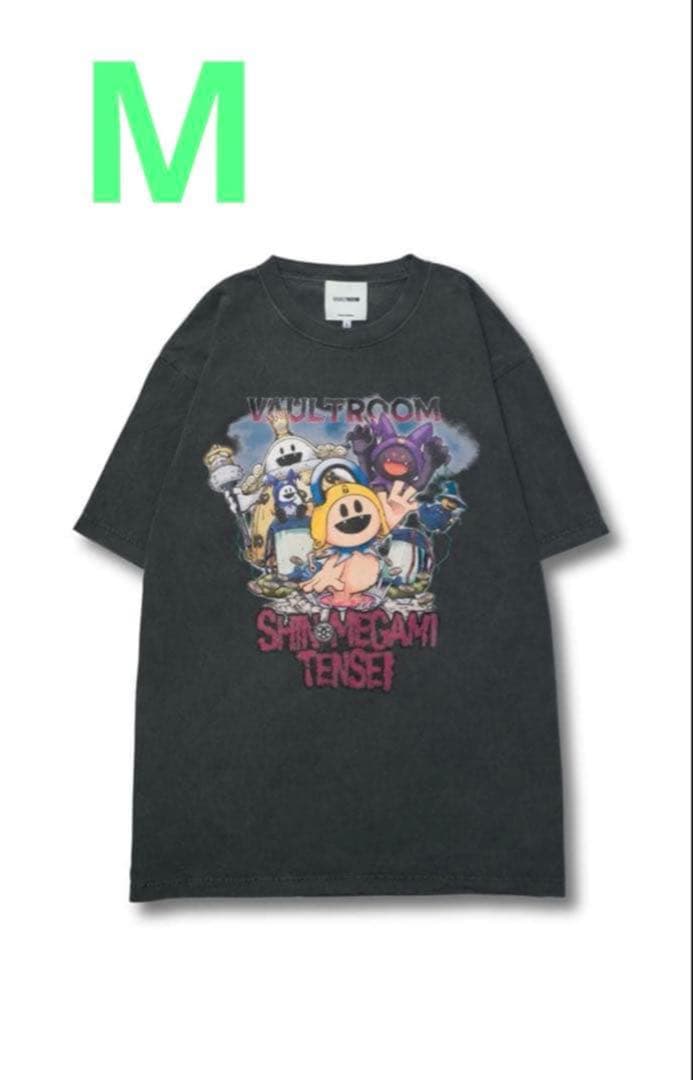 VAULTROOM 女神転生 VAULT FROST TEE M ステッカー付き - メルカリ